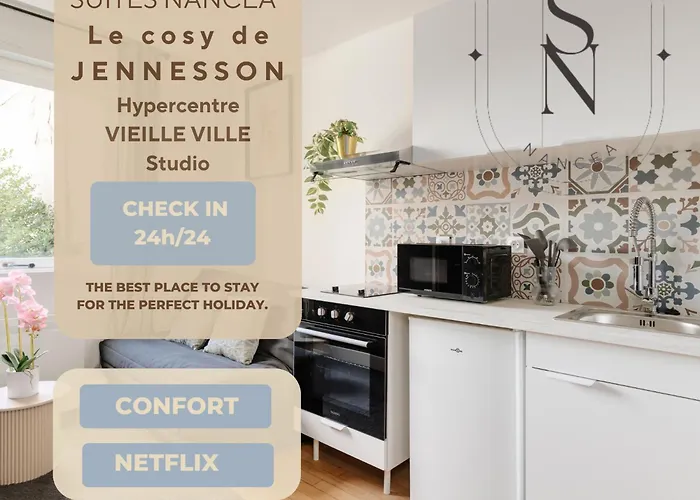 Apartmán L'ecrin De Jennesson - 2 Pers - Nancy